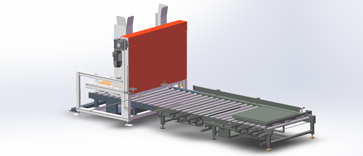 Automatic feeder of pallets